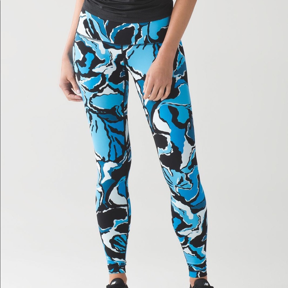 Lululemon Wunder Under Hi Rise Leggings - Boom Bloom Print